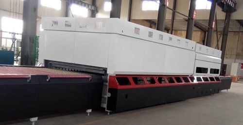 Flat convection glass tempering furnace is ready for Kyrgyzstan customer