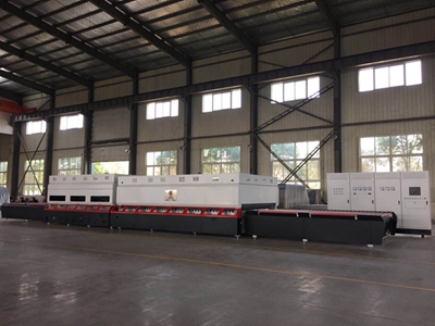 Glass tempering furnace is ready for Algeria customer