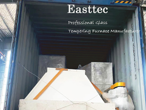 2000x2500mm glass tempering furnace deliver to Nigeria
