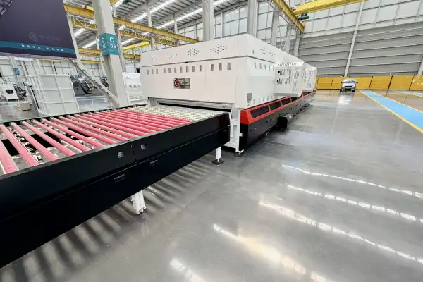 Easttec Forced Convection Flat Glass Tempering Machine Easttec Forced Convection Flat Glass Tempering Machine
