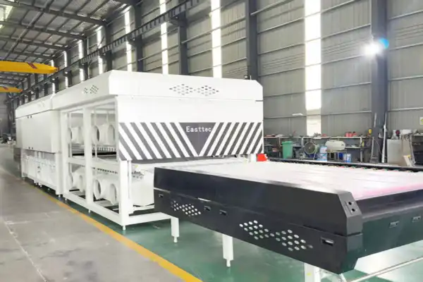 Easttec Top Convection Flat Glass Toughening Equipment