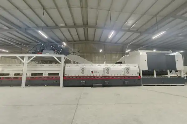 Easttec Convection Flexible Roller Flat & Bend Glass Tempering System